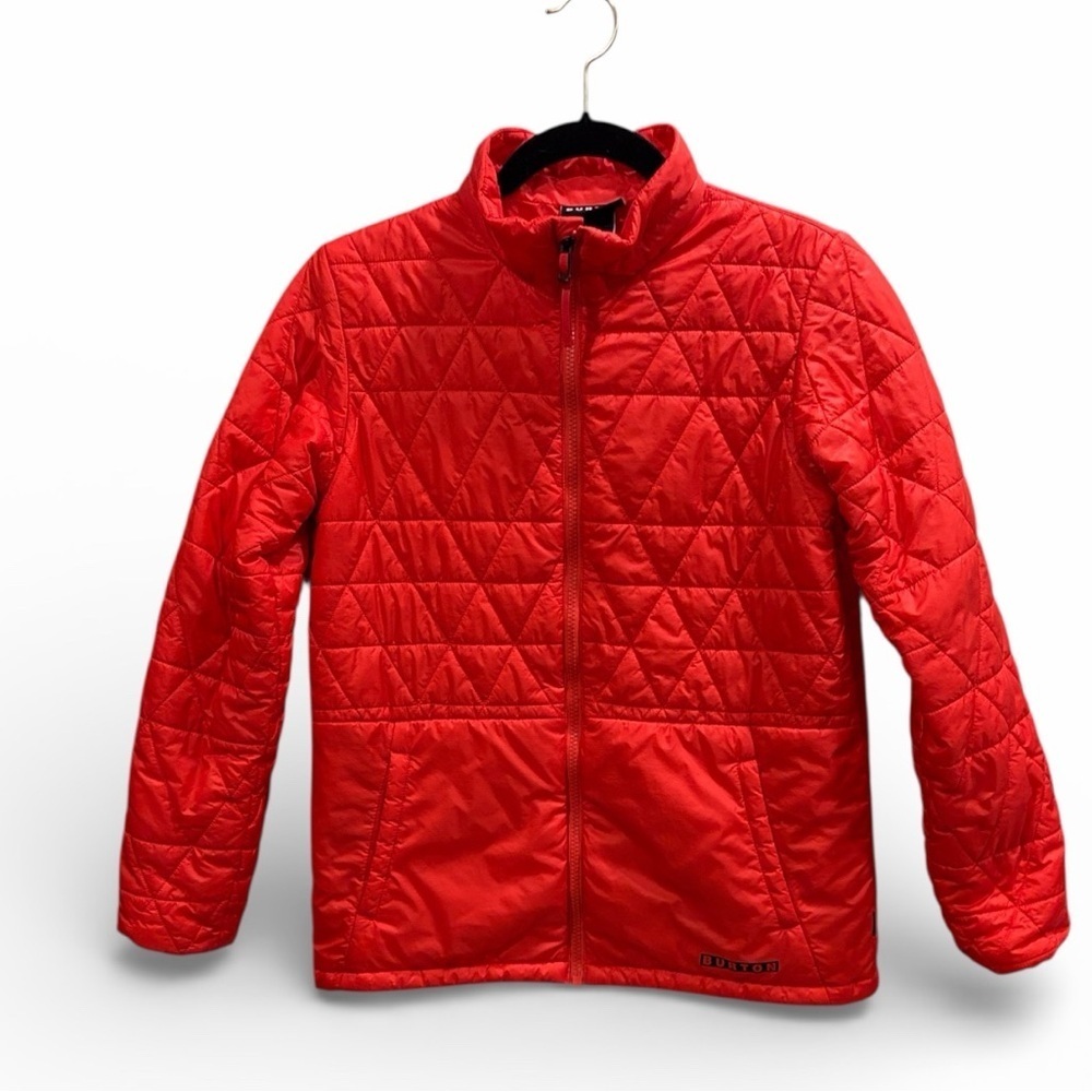 Burton Bright Red Kids Puffer Jacket, size XL